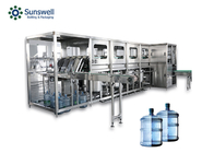 Full Auto PET PC Bottle 5 Gallon Filling Line For Mineral Drinking Water
