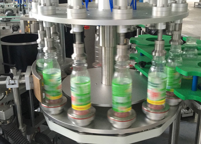 8 KW Automatic  Hot Melt Glue Wine Bottle, pet bottle Labeling Machine, Label machine