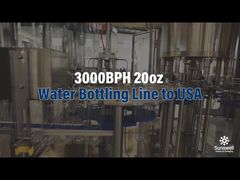 3000bph 20oz Pet Şişe Su Şişeleme Makinesi