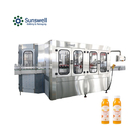 Complete Fruit Juice Production Line Gravity Filling Fruit Juice Bottle Filling Machine