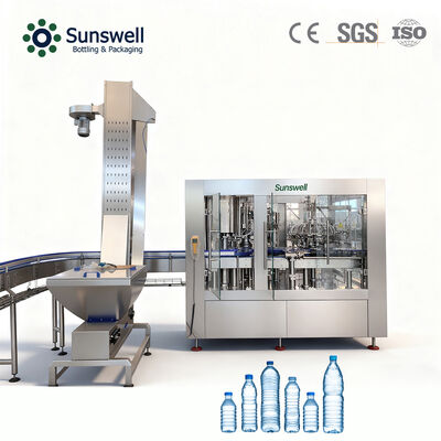 Sunswell Automatic Water Beverage Filling Production Line