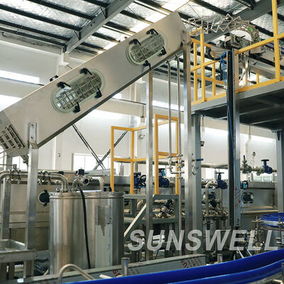 200ml CSD Can Filling Line 18000 Cans Per Hour Beverage Canning Machine