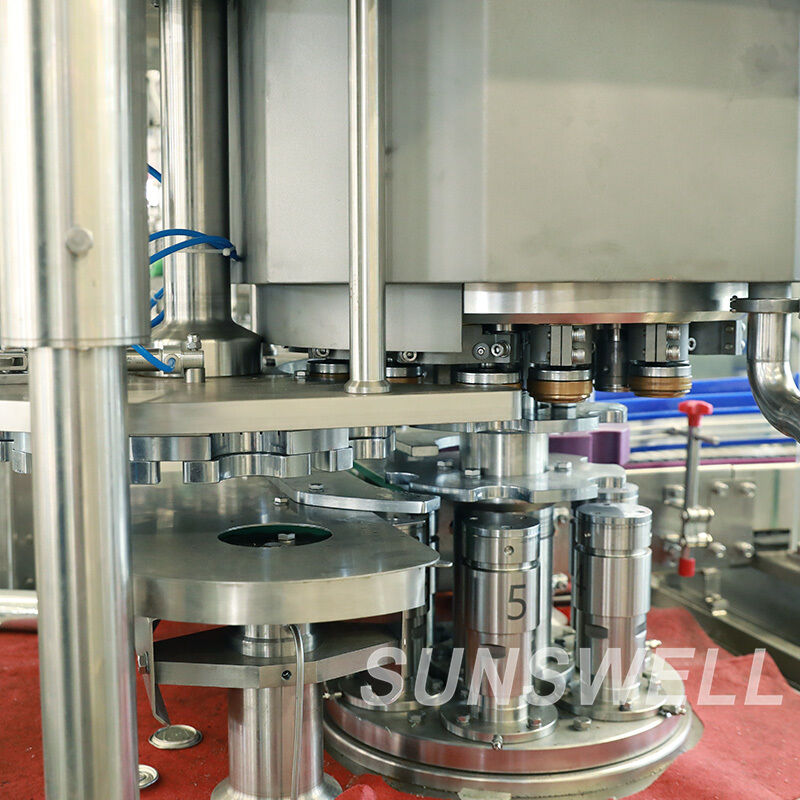 200ml CSD Can Filling Line 18000 Cans Per Hour Beverage Canning Machine