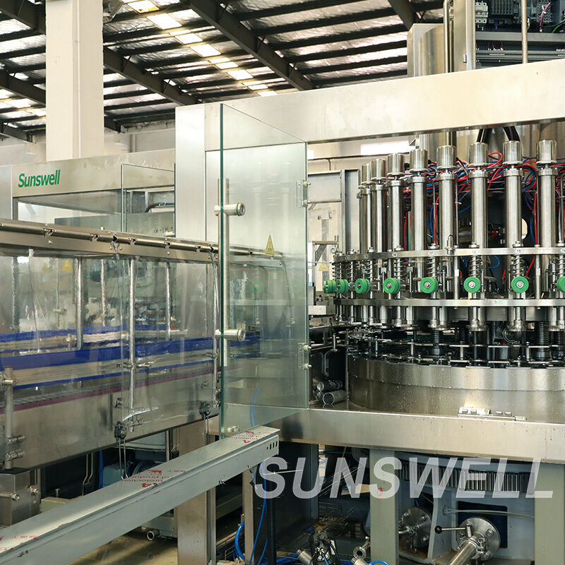High Speed 18000CPH 200ml Soda Can Filling Canning Line