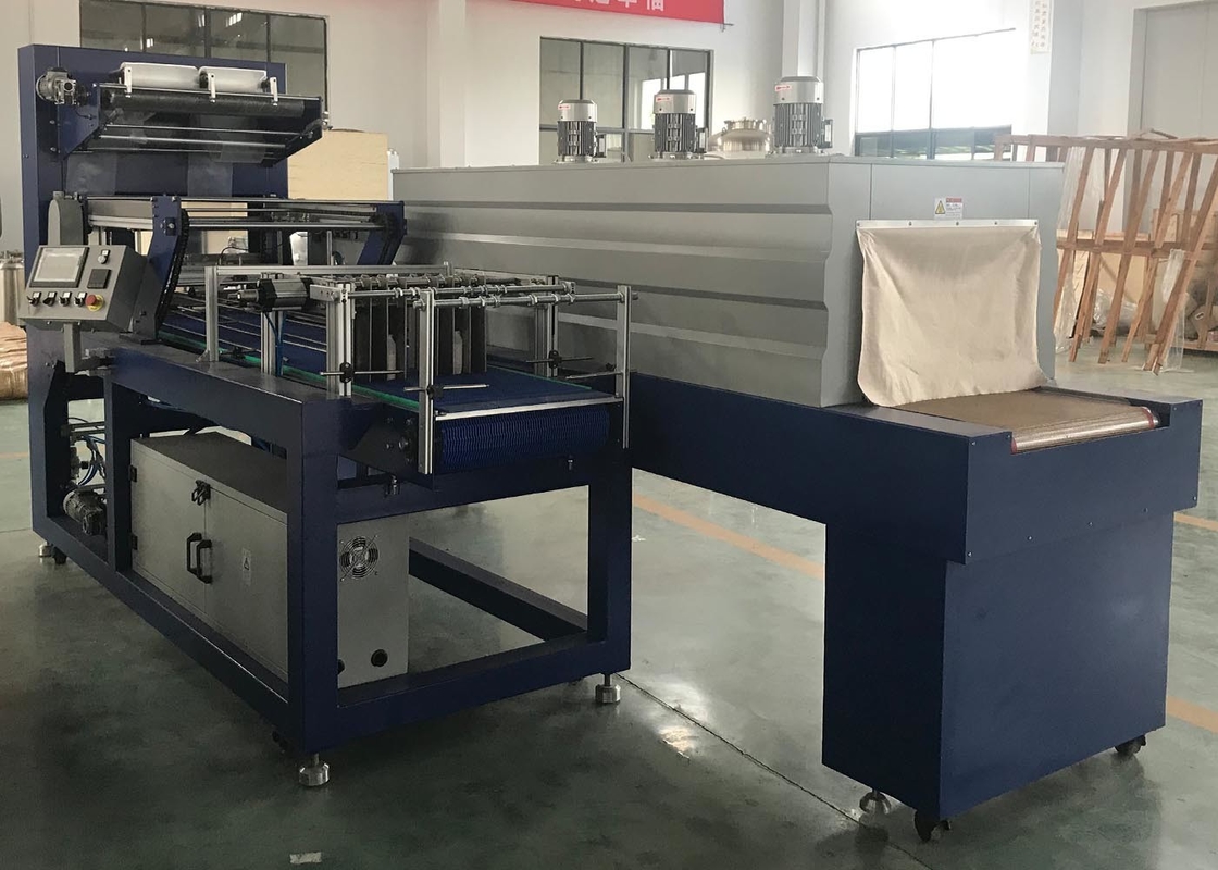 Fully Automatic Small Shrink Packaging Equipment For Bottle Can Carton Use