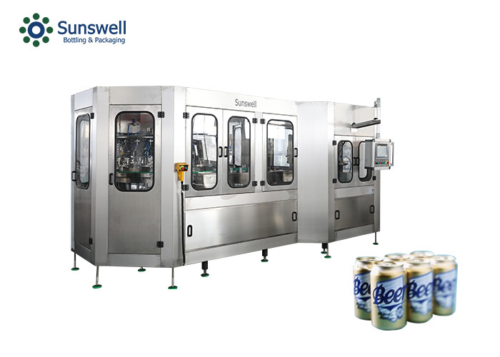 Automatic Beer Can Filling Machine High Precision Alcohol Filling Capping Machine