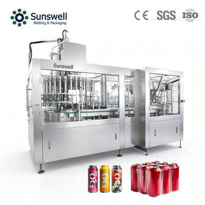 Yüksek Hızlı 18000CPH 200ml Soda Dönüştürme Doldurma hattı