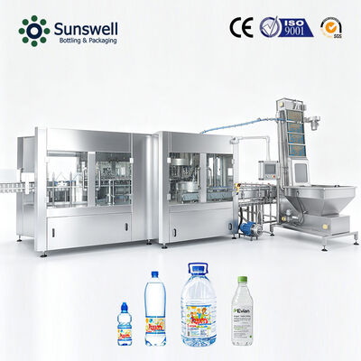 24000BPH 500ml PET şişe su üretim hattı