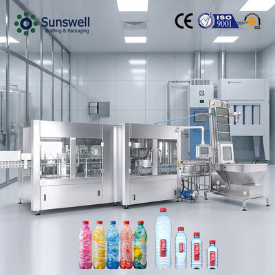 Yüksek Hızlı 24000BPH 500ml Su Şişeleme hattı